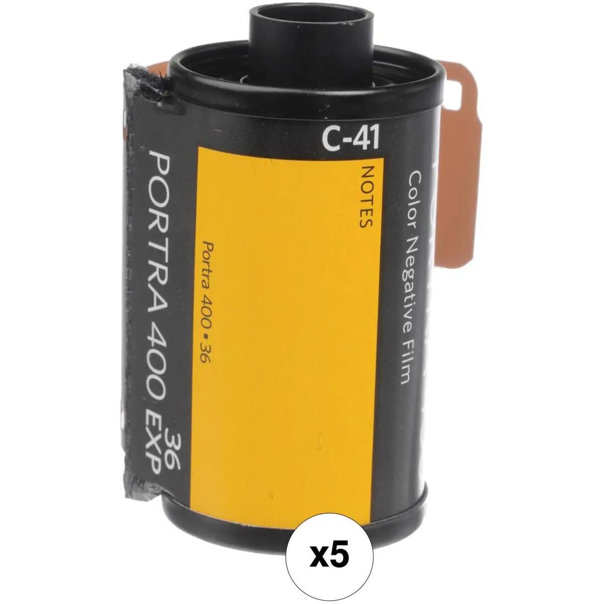 KODAK Portra 400 värvifilm — pehme nahatoonide ja usaldusväärse – detailne vaade