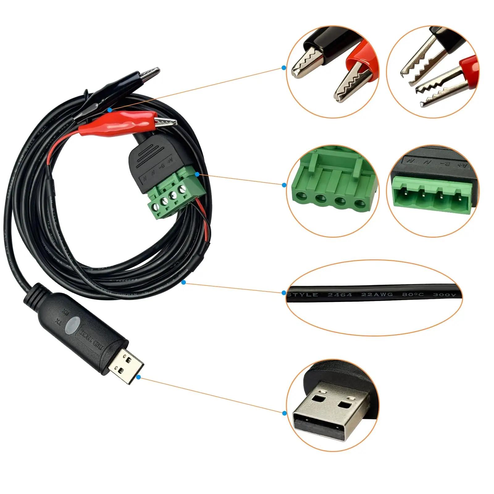 DSD TECH vastupidav USB‑RS485 adapter – töökindel lahendus – pakend ja tarvikud