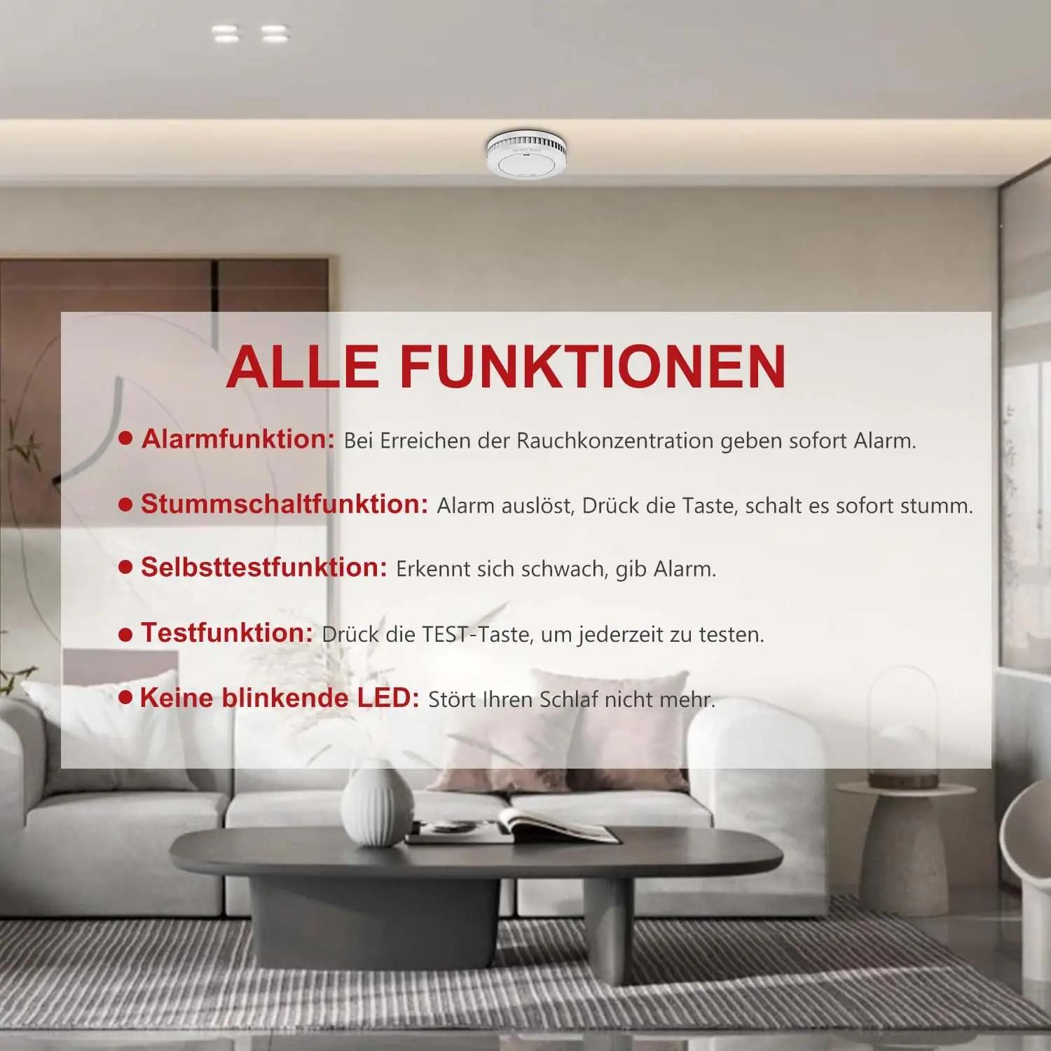 Runidur põlemisandurid 6-komplekt ABS‑korpus, kleebitav – pilt 6