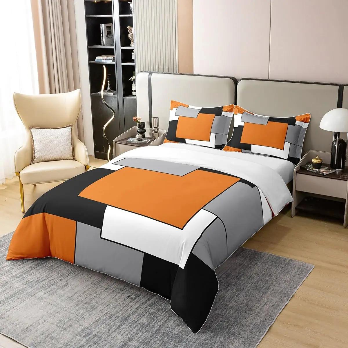 Homewish puuvillane voodipesu 220×240 cm – modernne geomeetria – pakend ja tarvikud