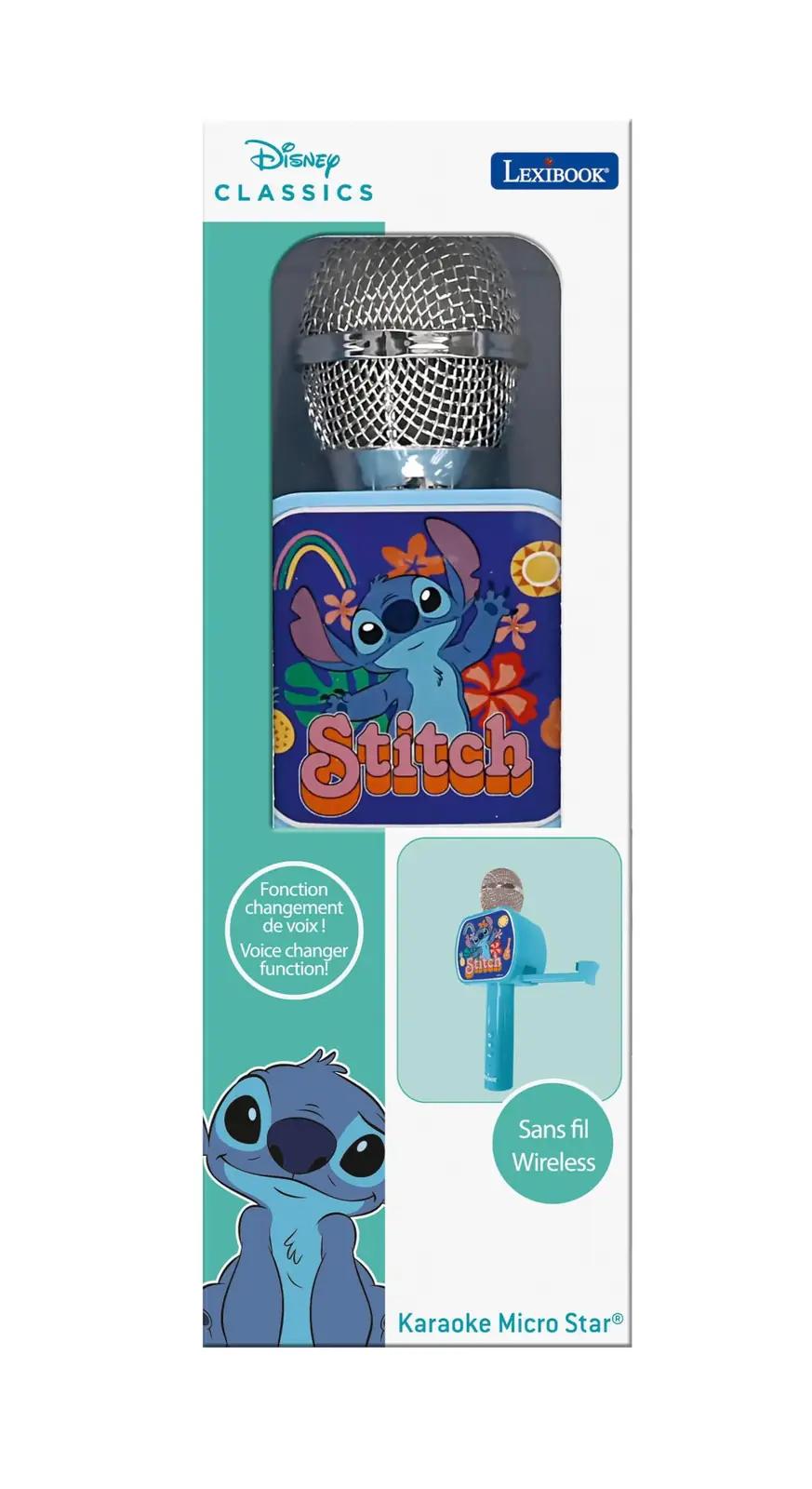 Lexibook Disney Stitch täiustatud Bluetooth-mikrofon kingituseks – lisavaade