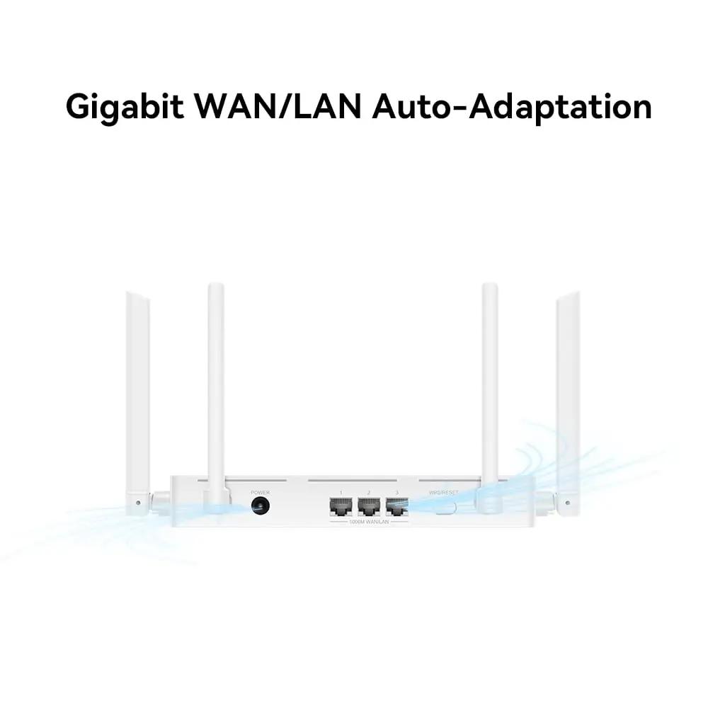 HUAWEI kodune WiFi-ruuter AX2 — kiire ja stabiilne ühendus – pakend ja tarvikud