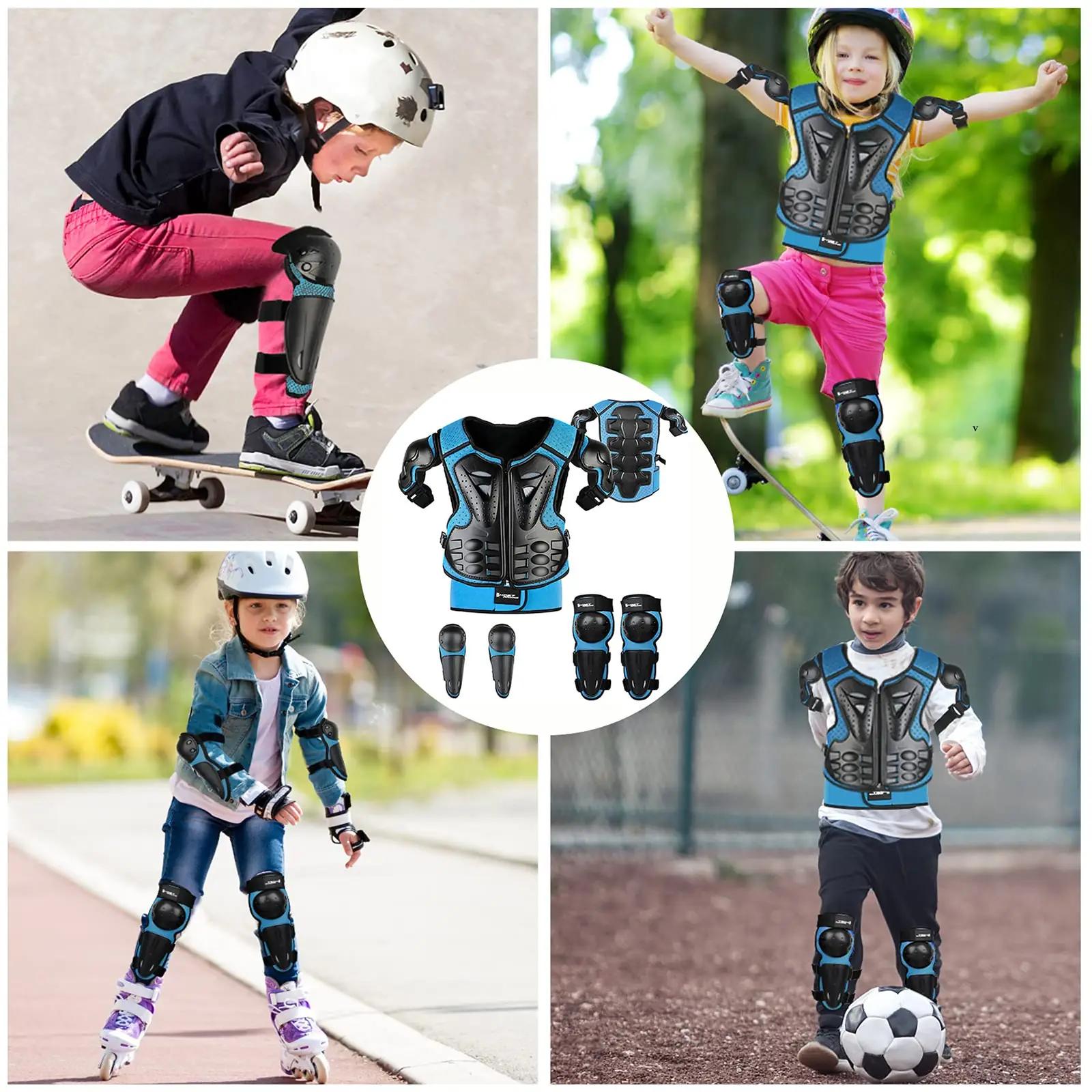 JUSTDOLIFE laste mootorratta kaitsevest — vastupidav plast – pilt 9