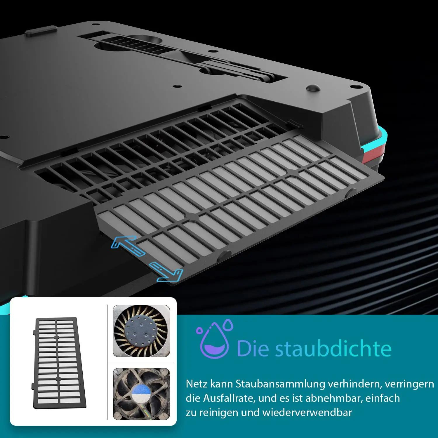 IETS jahutuspadja RGB-mesh materjal 13–17,3″ sülearvutile – pilt 6