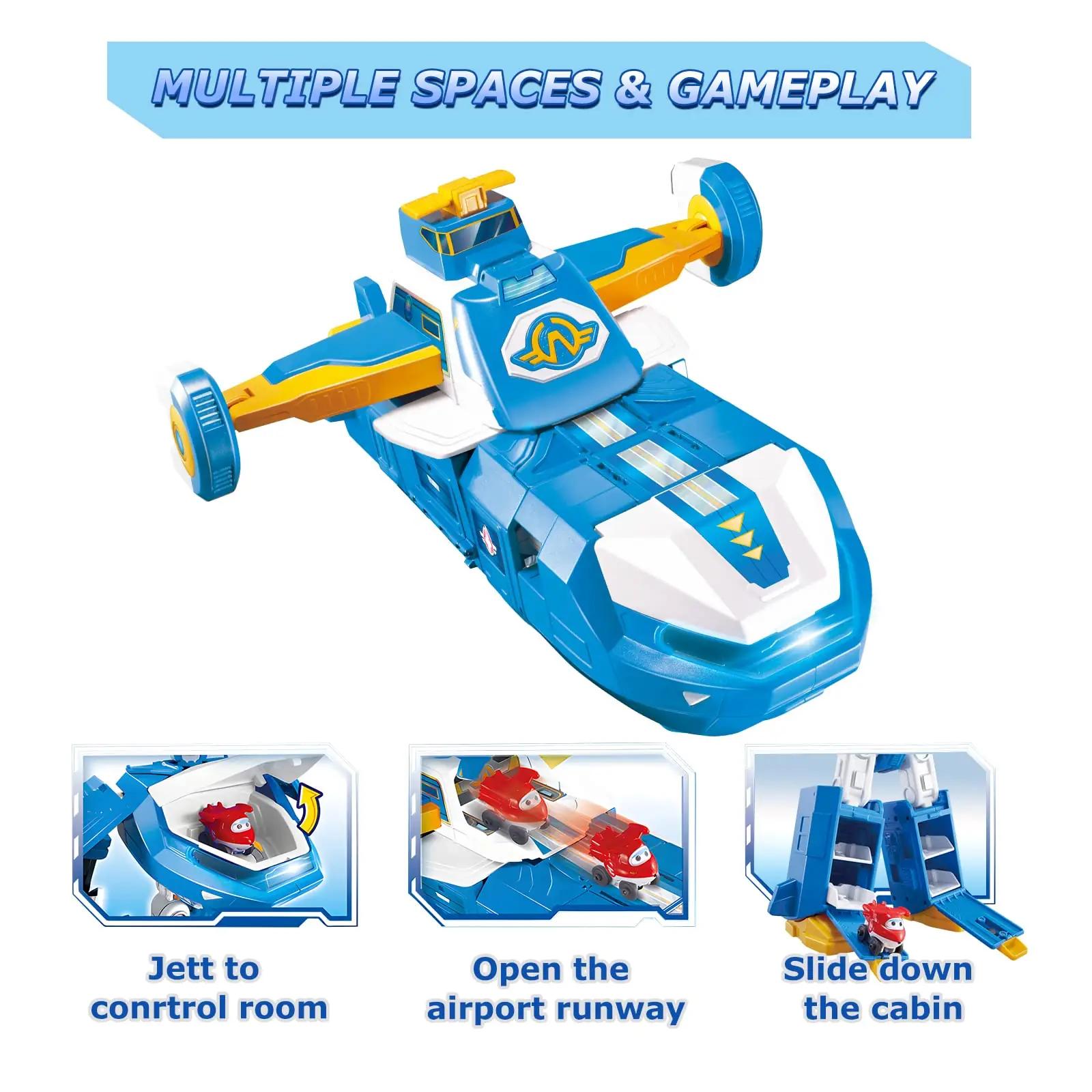 Super Wings sinine 3-in-1 muutuva robotiga mänguasi lapsele – lisavaade