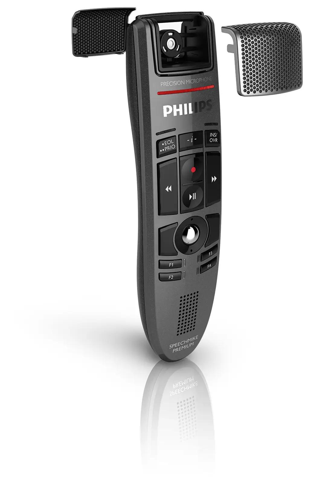 Philips LFH3500 digitaalsed diktofonid – detailne lähivaade