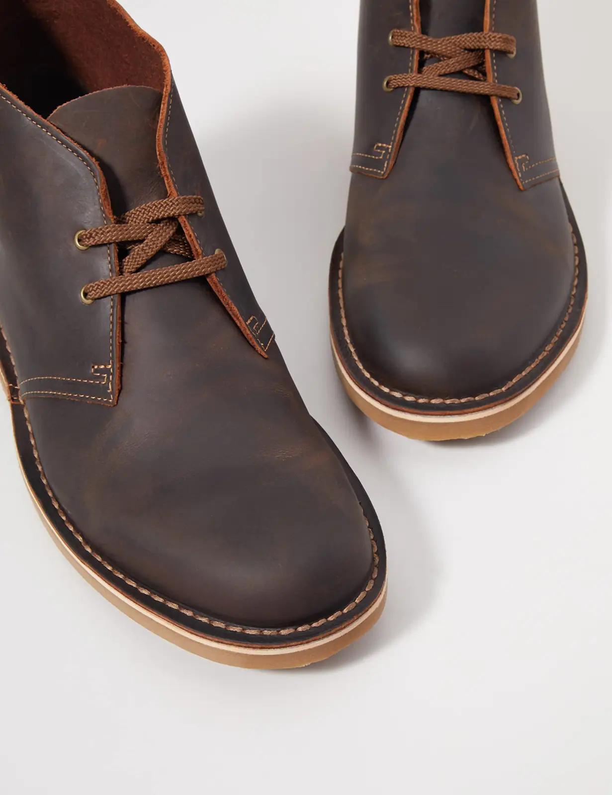 Clarks nahast Chukka-saapad beeswax — mugav ja vastupidav – pilt 8