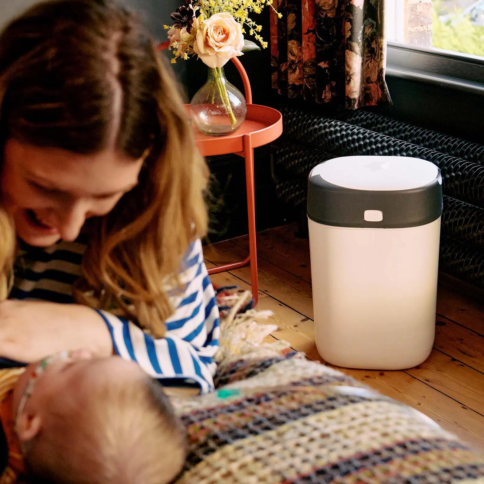 Tommee Tippee lõhnakindel mähkmeprügikast – mugav ja hügieeniline – detailne vaade