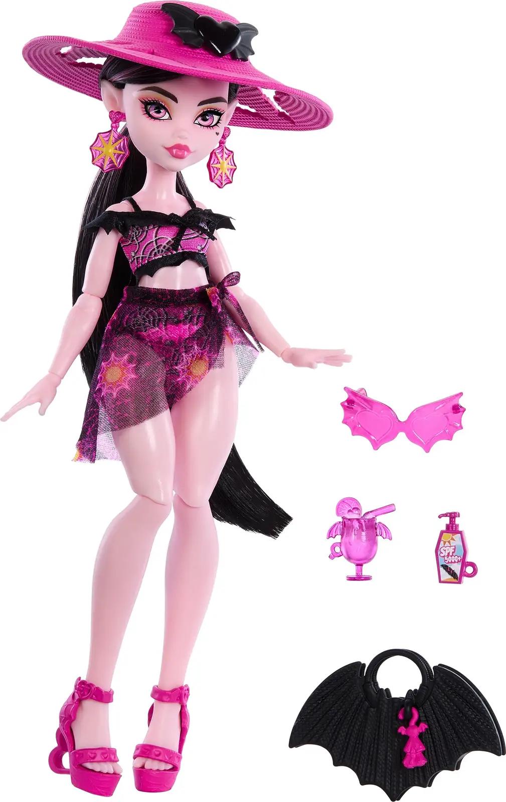 Monster High stiilne ranna-Draculaura nukukomplekt – lisavaade