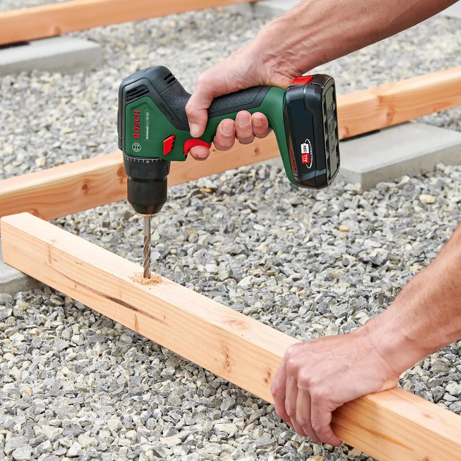 Bosch vastupidav puurvasar — kompaktne 18 V UniversalDrill – lisavaade