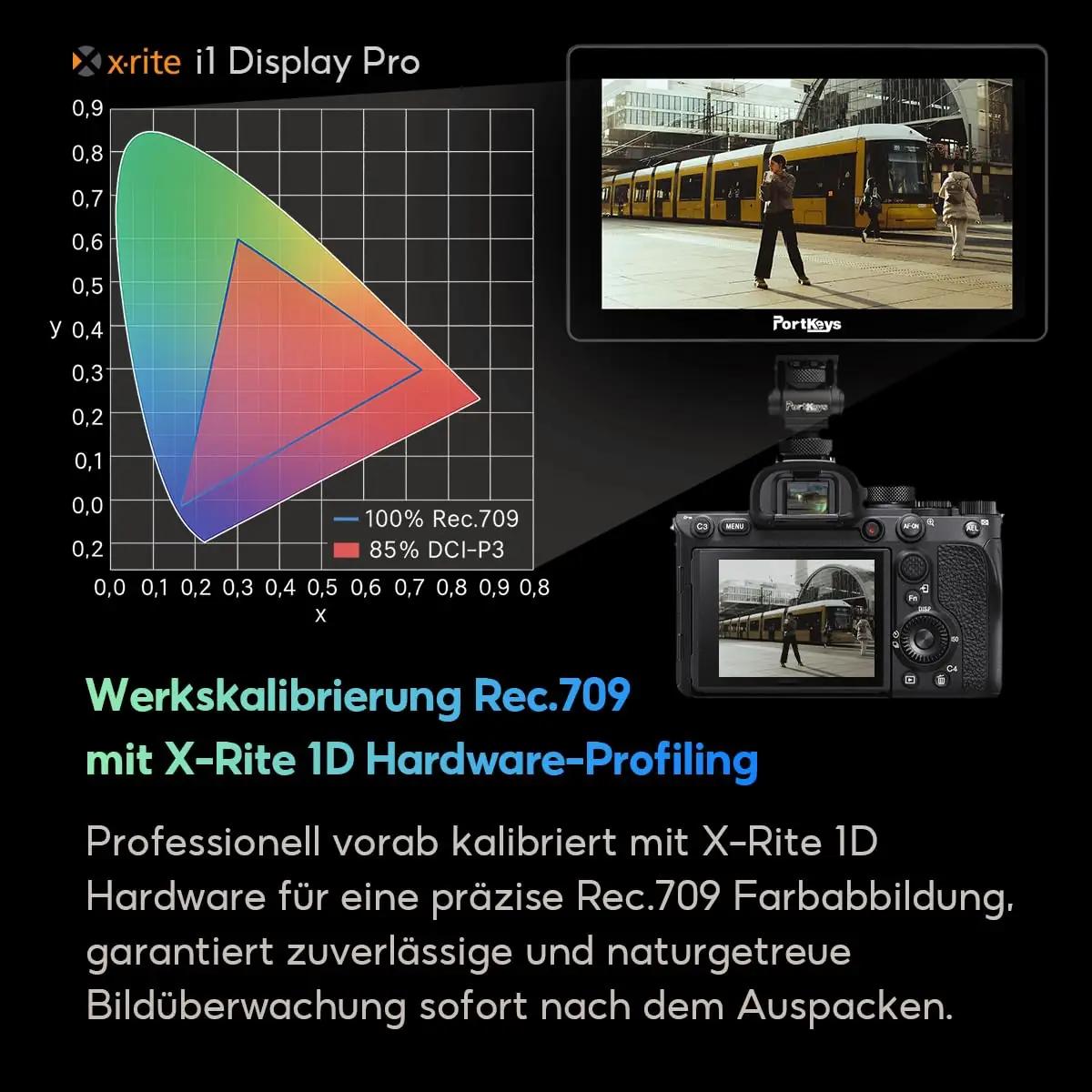 Portkeys metallist 5,5″ monitor — hele, vastupidav ja täpne – pilt 9