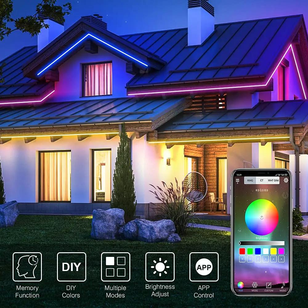 GreenSun D101-10-GHF led riba – detailne lähivaade