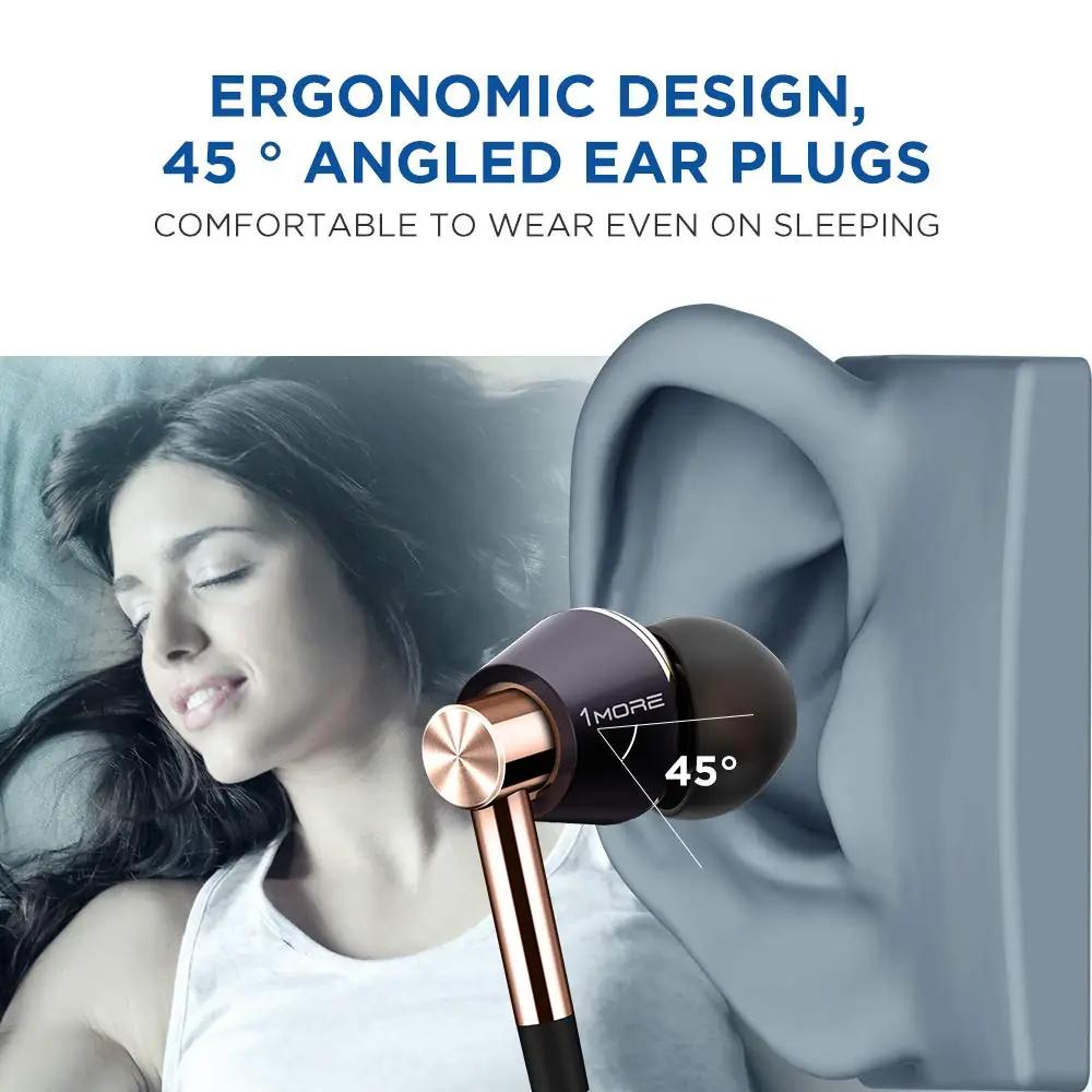 1MORE kuldne Triple-Driver in-ear kõrvaklappide Hi-Fi elamus – kasutusnäide
