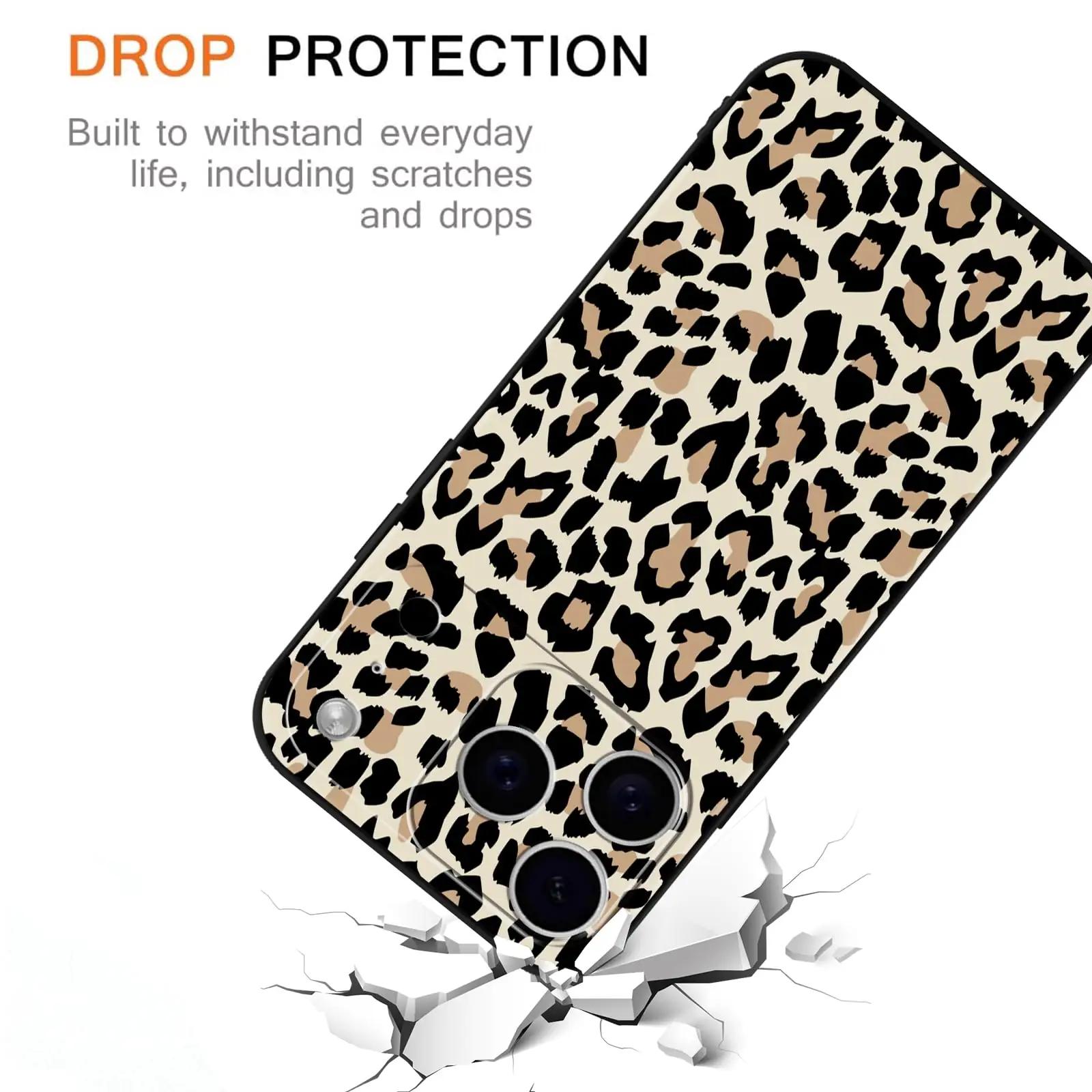 Yoedge pehme silikoonkaitse iPhone 17 Pro max — leopard – lisavaade