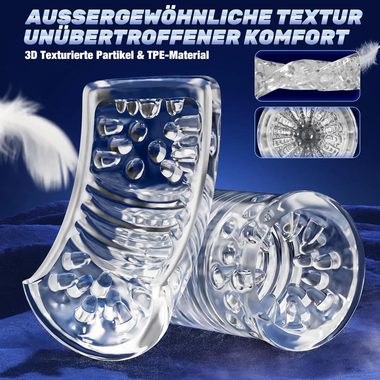 Pangpangmi must elektriline masturbator — teleskoopfunktsioon ja – pilt 7