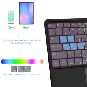 VANKEYPAD per Samsung Galaxy Tab S10 FE+ Plus 13.1 klaviatuurid