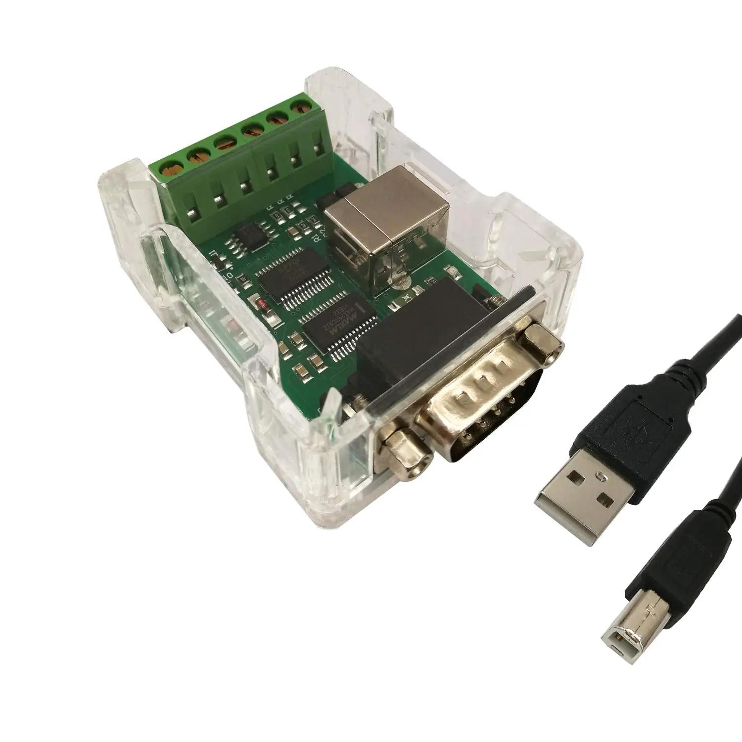DSD TECH valge 3-in-1 adapter: USB→RS232/TTL/RS485