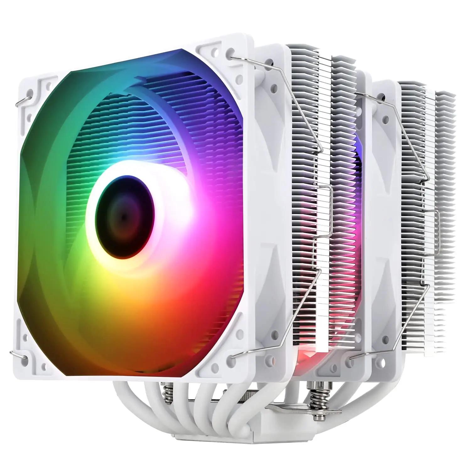 THERMALRIGHT valge CPU jahuti – vaikne 6-heatpipe lahendus – pilt 6