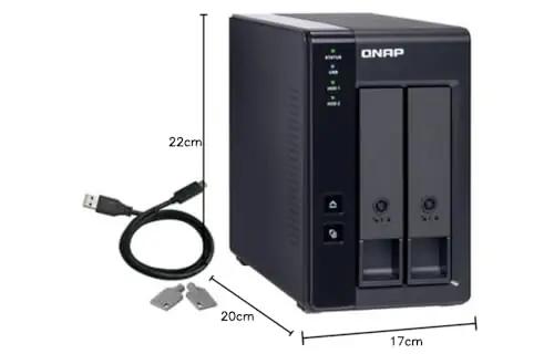QNAP lauaarvuti RAID-karp USB 3.1 – lisasalvestus ja jagamine – pilt 8