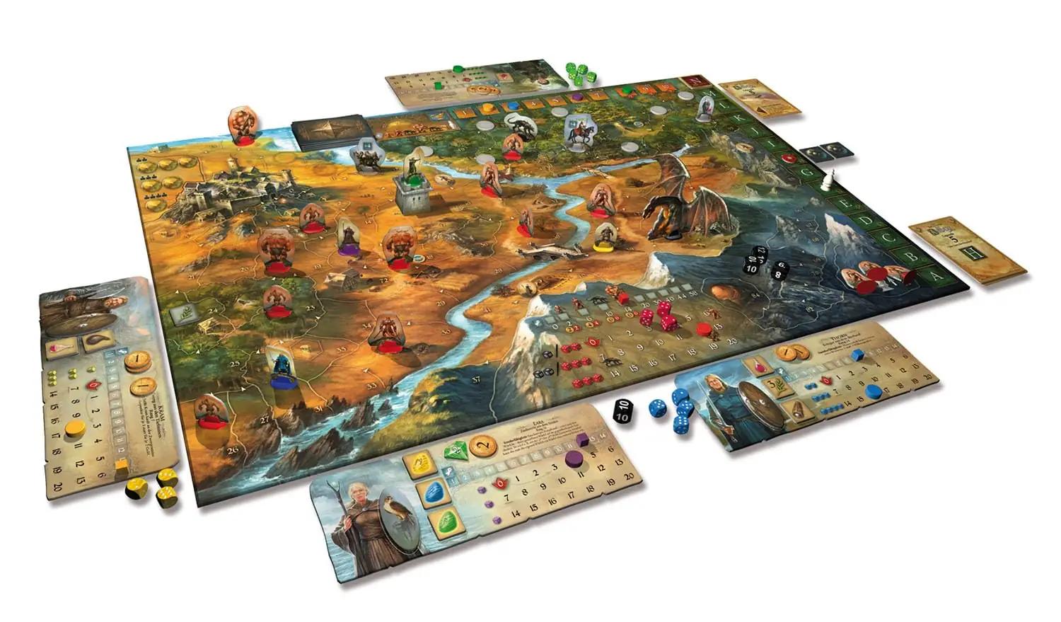 Kosmos lauamäng – Die Legenden von Andor põnev põhimäng – kasutusnäide