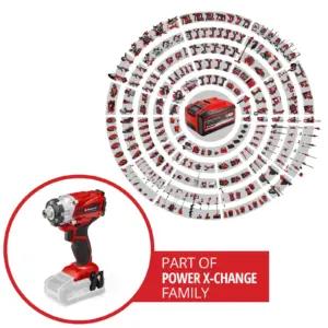 Einhell 4510034 löökmutrikeerajad – detailne lähivaade