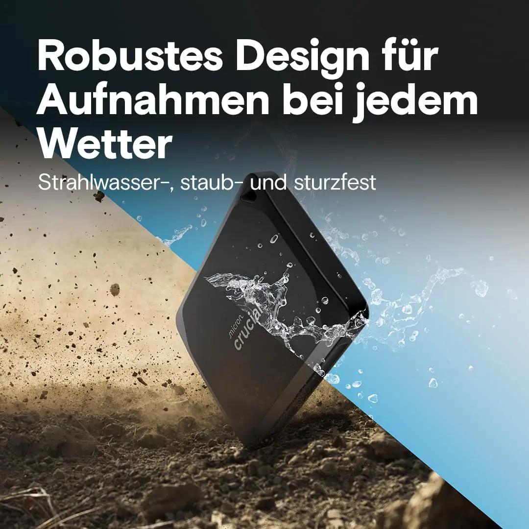 Crucial X10 Pro 4TB alumiiniumkorpus – kiire ja vastupidav – pakend ja tarvikud