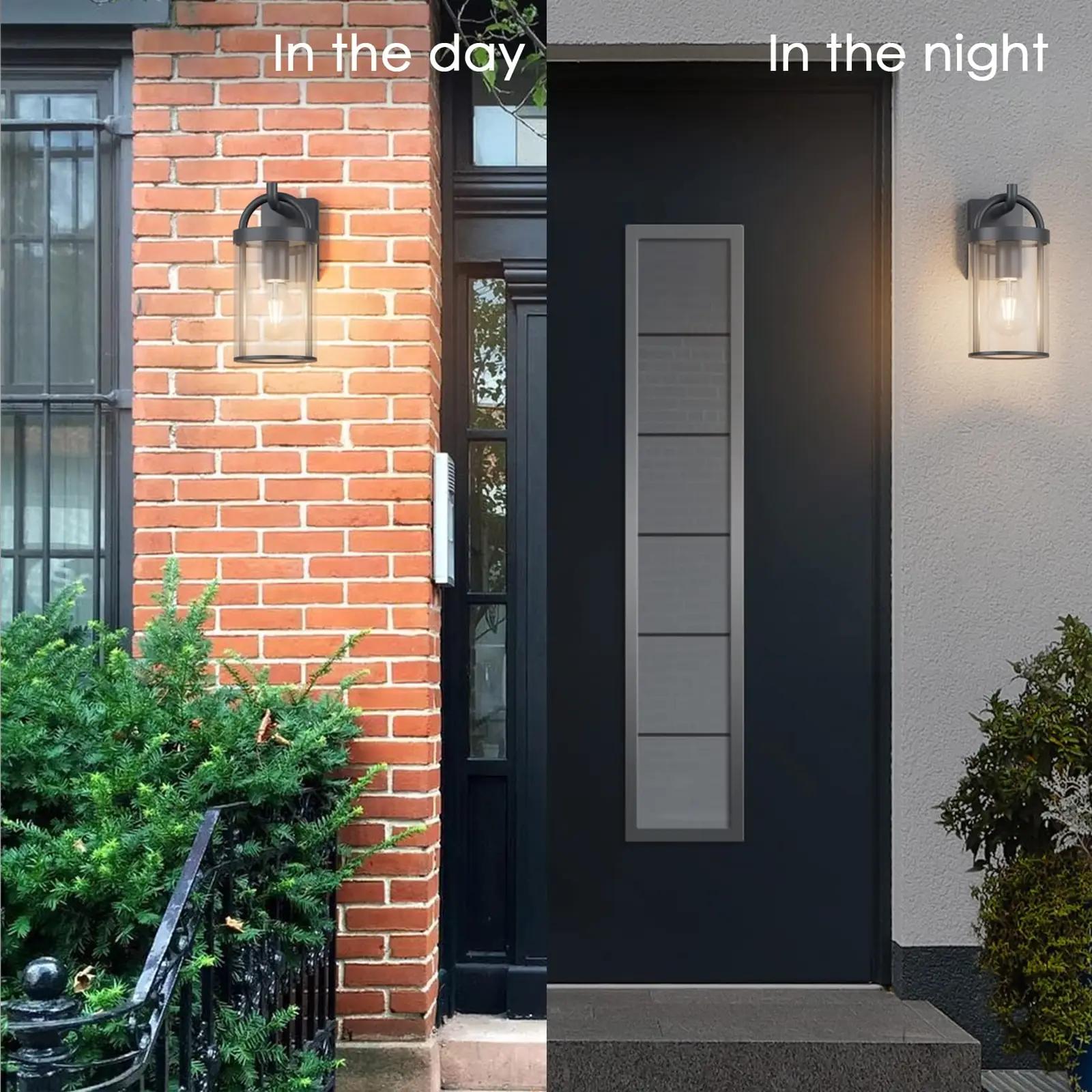 Klighten vintage-alumiiniumist välisseinavalgusti — stiilne – kasutusnäide