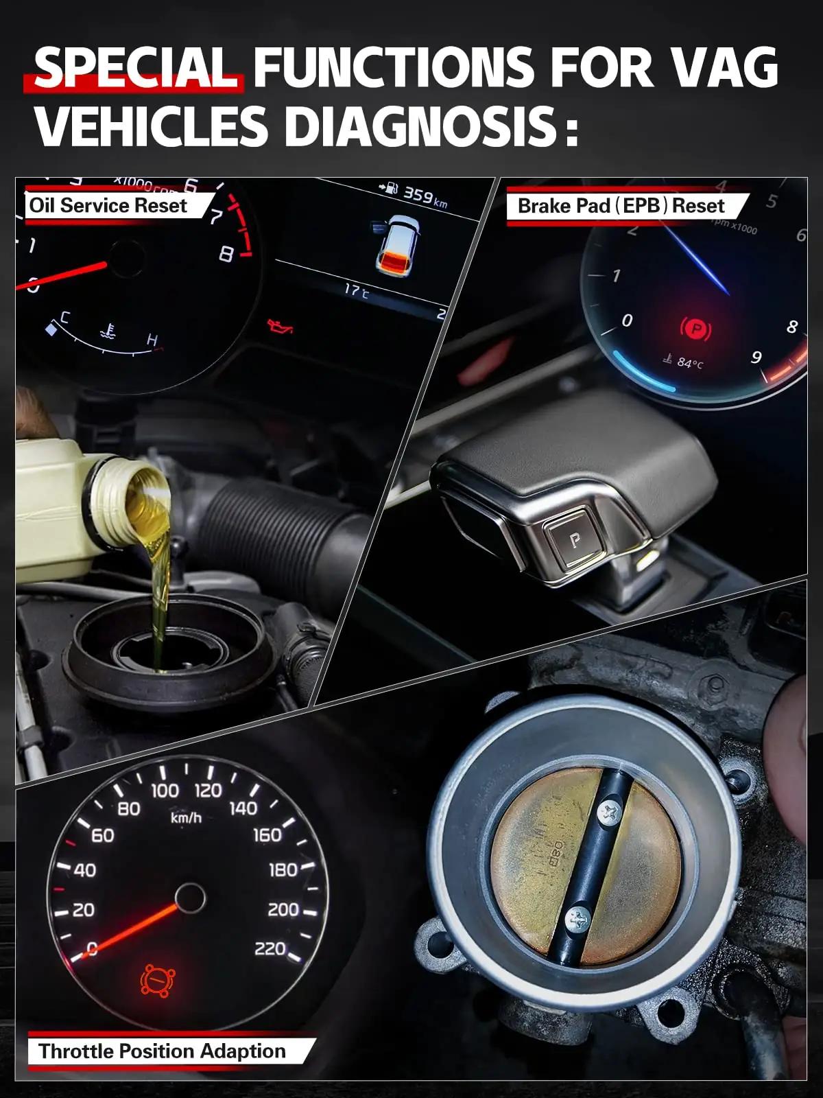 ANCEL VD500Pro auto-OBD diagnoosija – täpne probleemide lugemine – kasutusnäide
