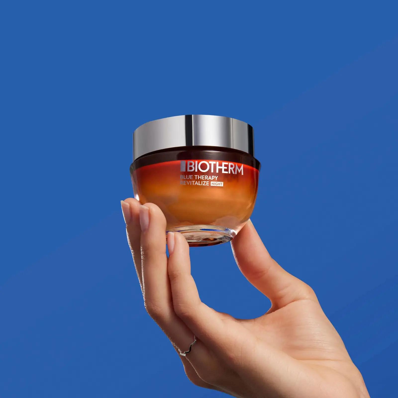 BIOTHERM niisutav öökreem ceramidiga – intensiivne hooldus – pakend ja tarvikud