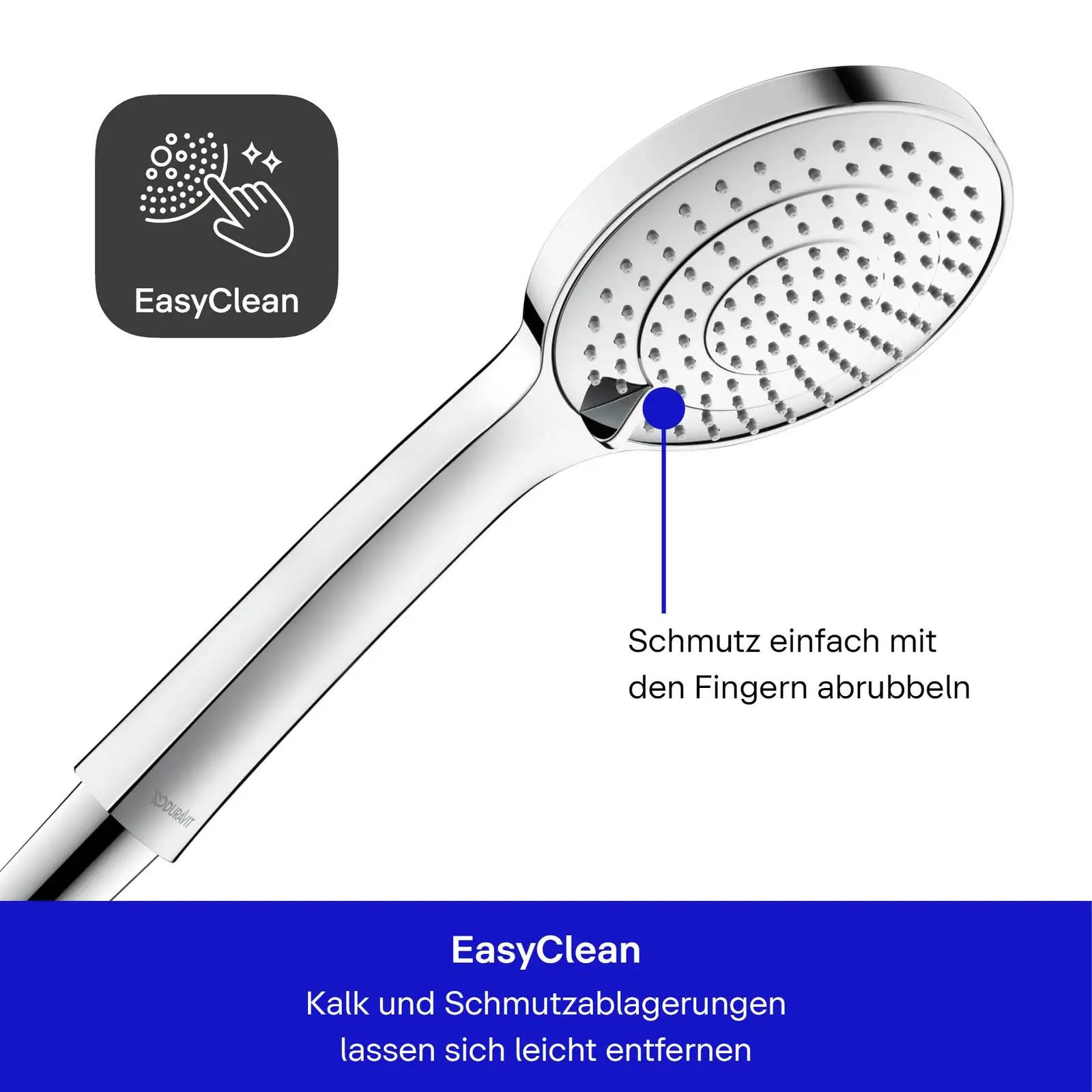 Duravit UV0650016010 dušid ja duši paigaldus – detailne lähivaade