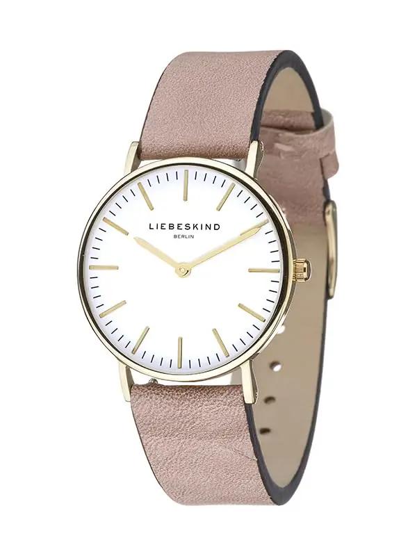 LIEBESKIND New Case Leather käekell – detailne lähivaade