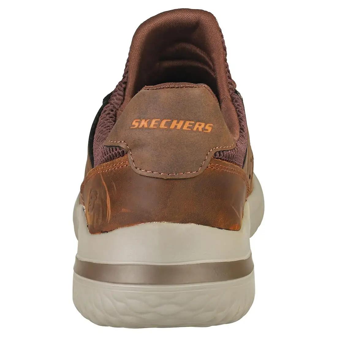 Skechers nahast ja võrgust vabaaja jalanõud — mugavus igapäevaks – kasutusnäide