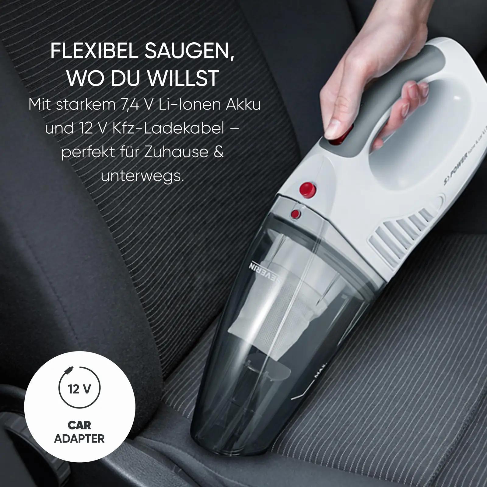 SEVERIN käepärane 3‑in‑1 tolmuimeja kodu ja autosse – pilt 8