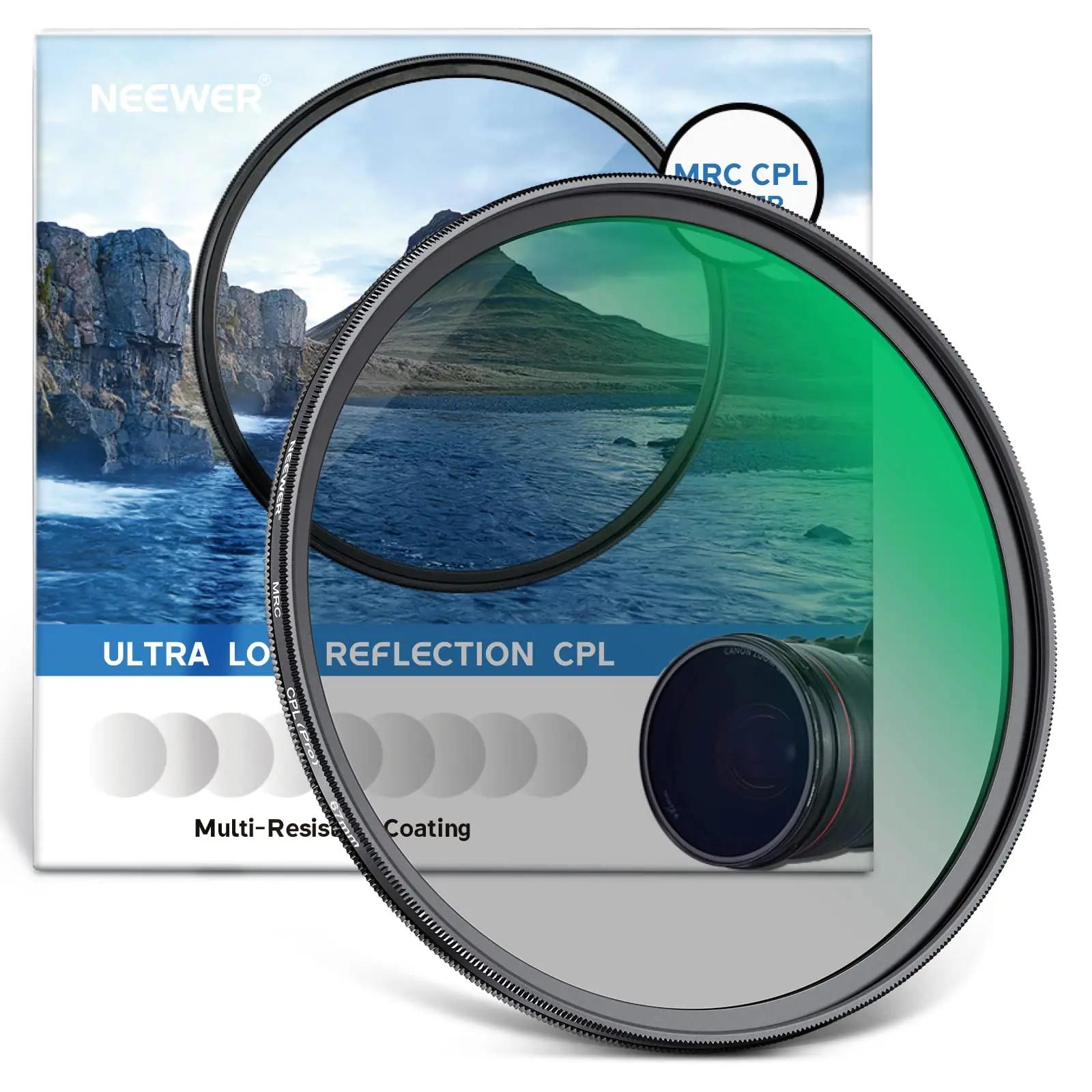 NEEWER 67mm polarisatsioonifilter — teravam kontrast ja