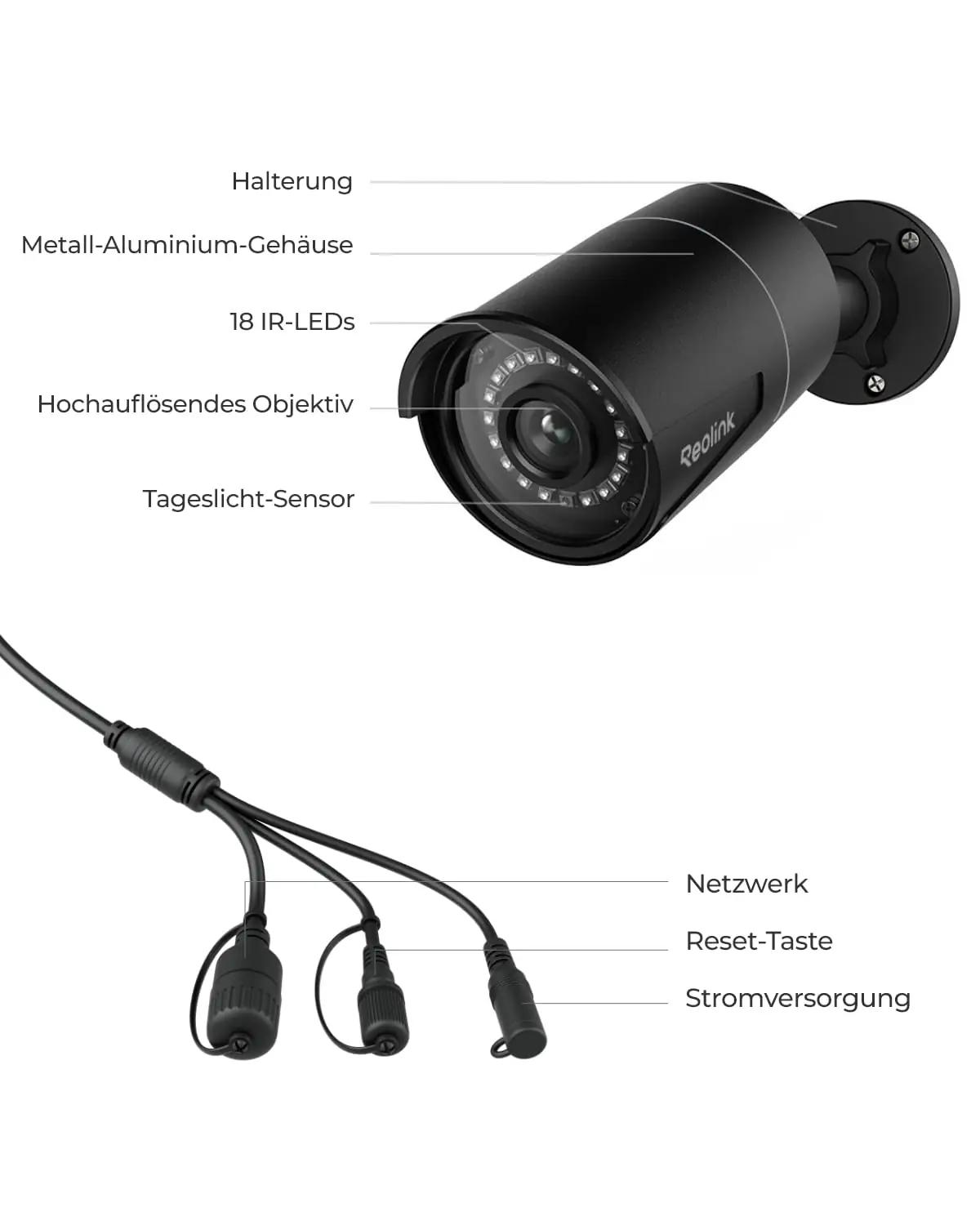 Reolink vastupidav metallist välikamera – 5MP PoE turvalahendus – pilt 7
