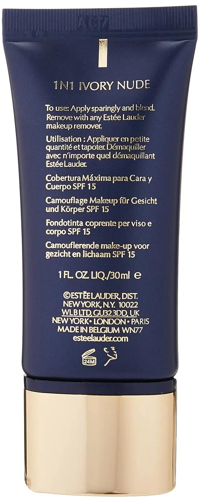 Estée Lauder kaetudoonor – kestvusega vedelpõhja, 30 ml – kasutusnäide