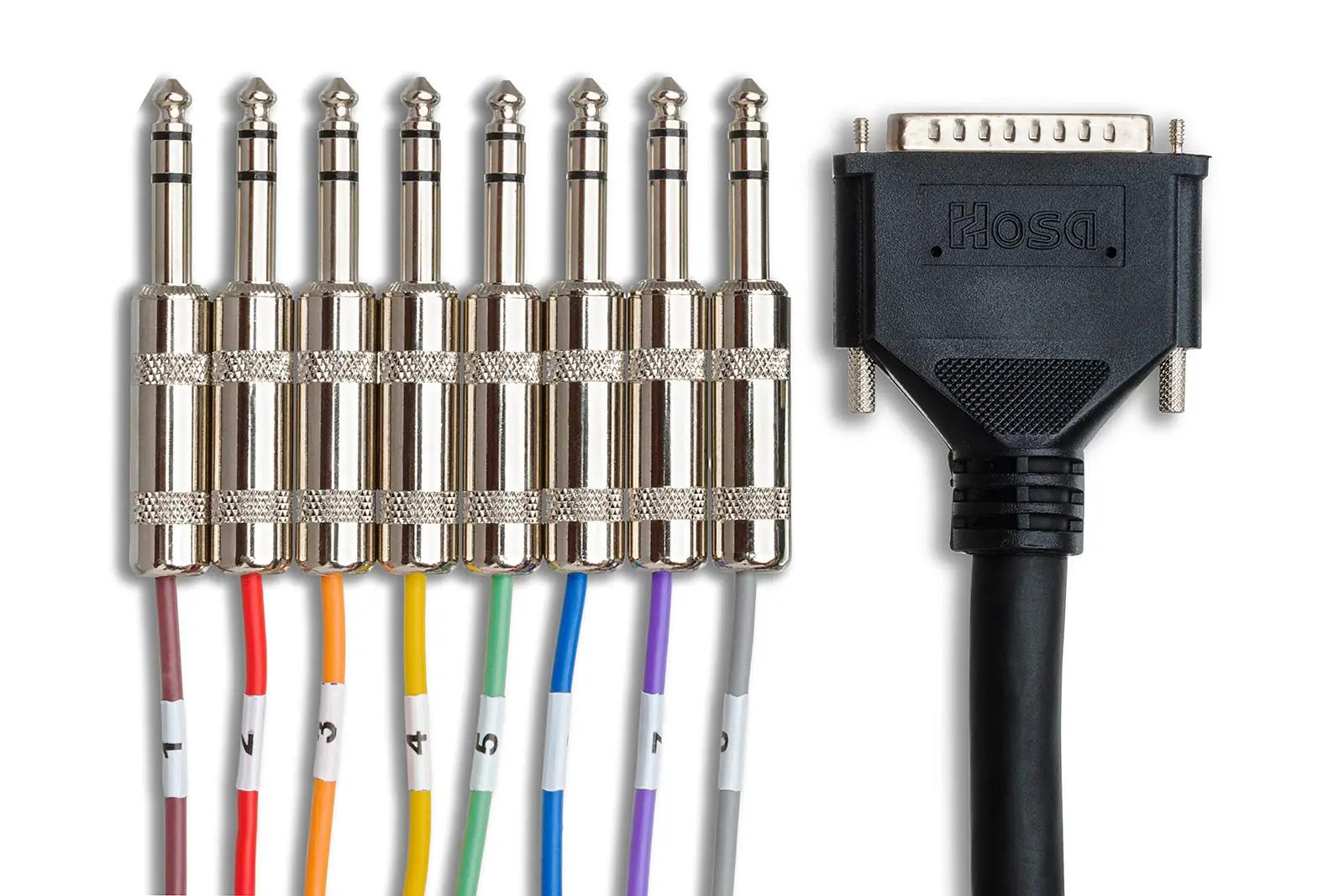Hosa kvaliteetne 2 m multicore kaabel – professionaalne ühendus – detailne vaade