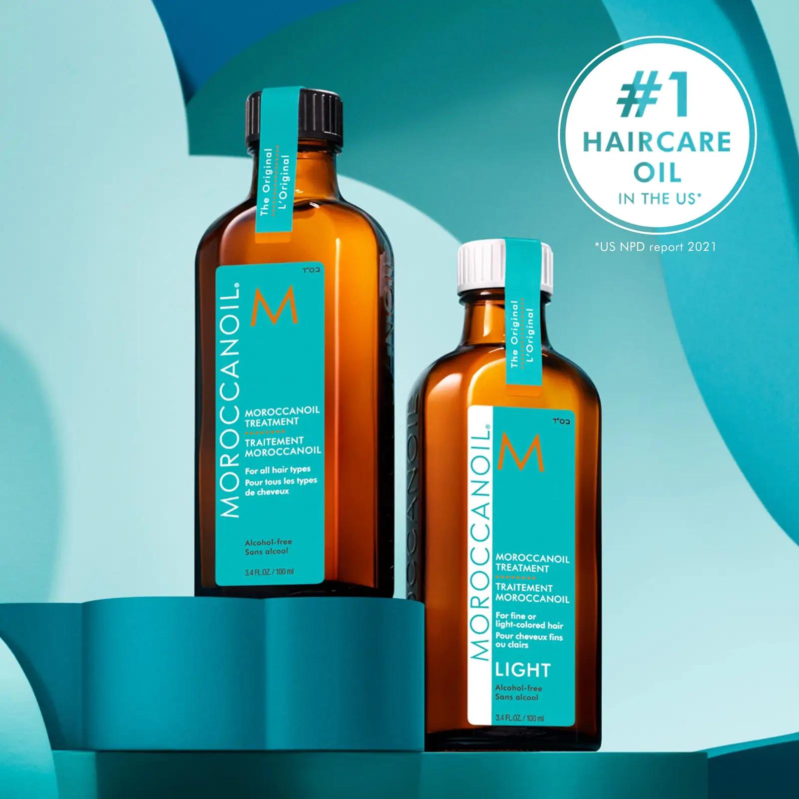 Moroccanoil juukseõli 100 ml – kerge läige ja hooldus – detailne vaade