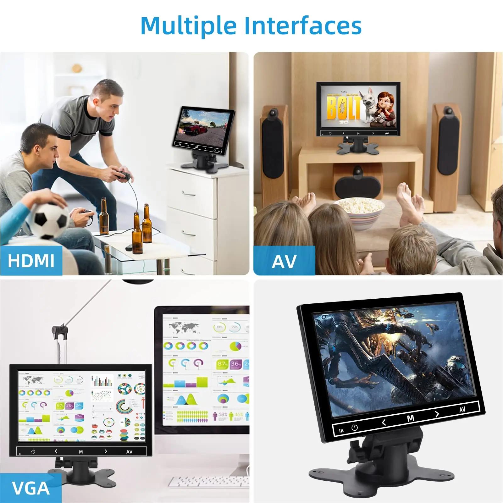 AISHICHEN 7″ kaasaskantav monitor — kompaktne töölaualahendus – pilt 6