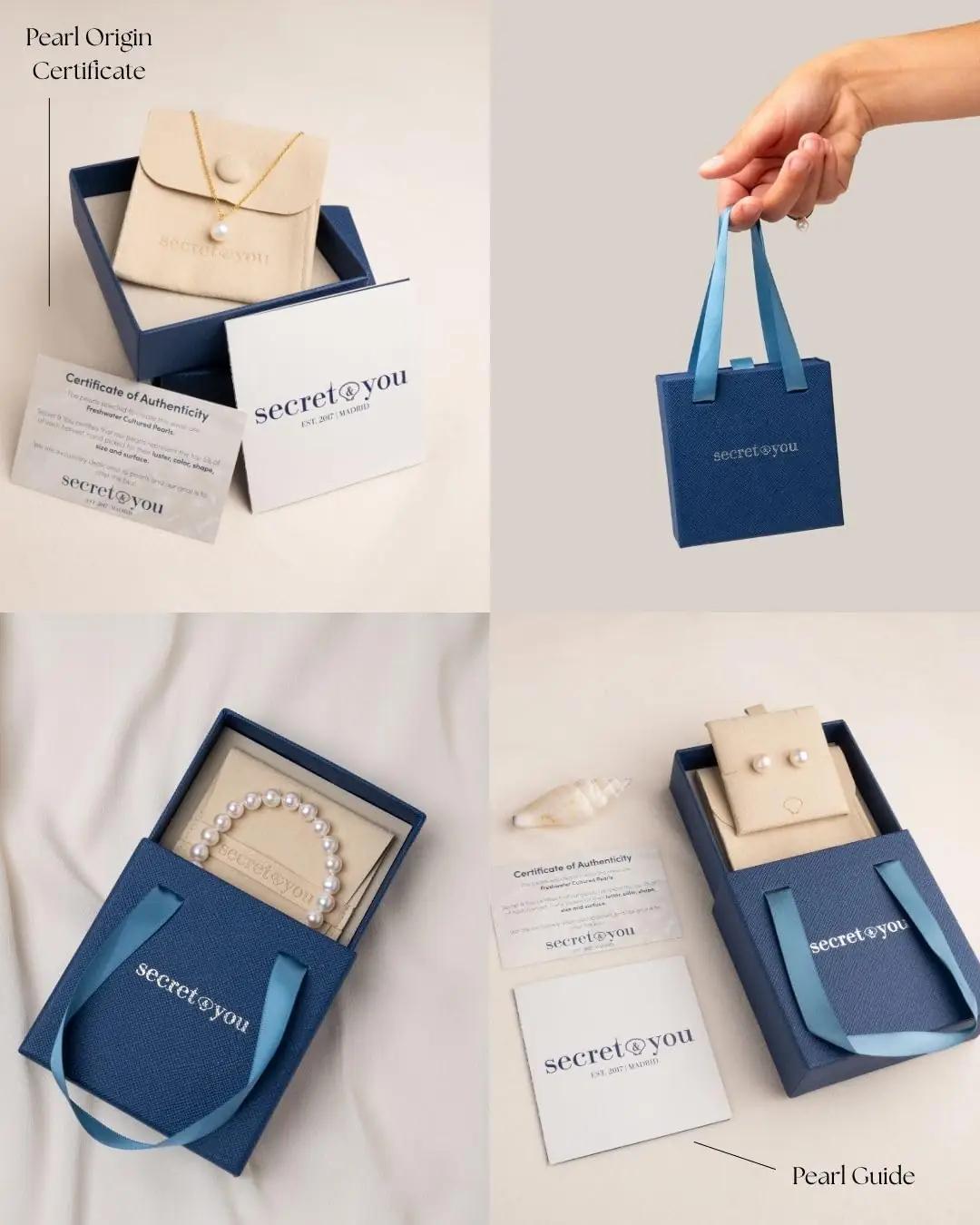 Secret & You sterlinghõbedast helmekõrvarõngad — elegantne – pilt 6