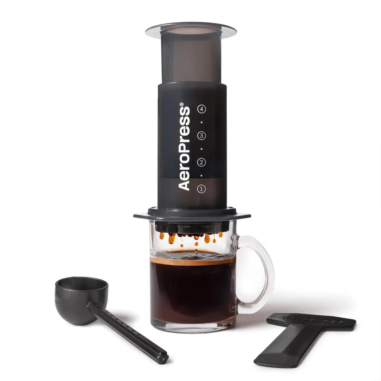 AeroPress kaasaskantav kohvimasin — kiire barista-tulemus
