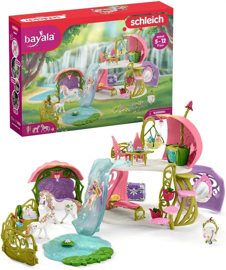SCHLEICH glitriv roosiõue mängukomplekt unicornidega