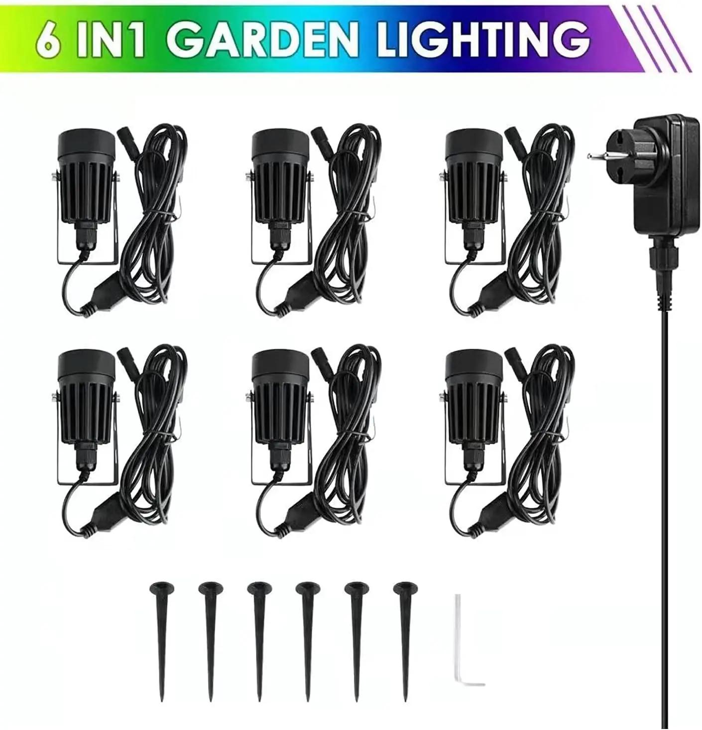 Spurleh välistingimuste LED aiahark 6‑tk — veekindel 3000K – pilt 7