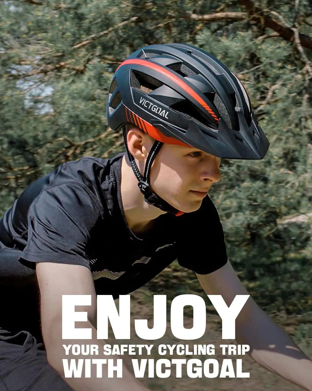 Victgoal turvaline MTB-kiiver peapaelaga ja magnetklaasiga – pilt 9