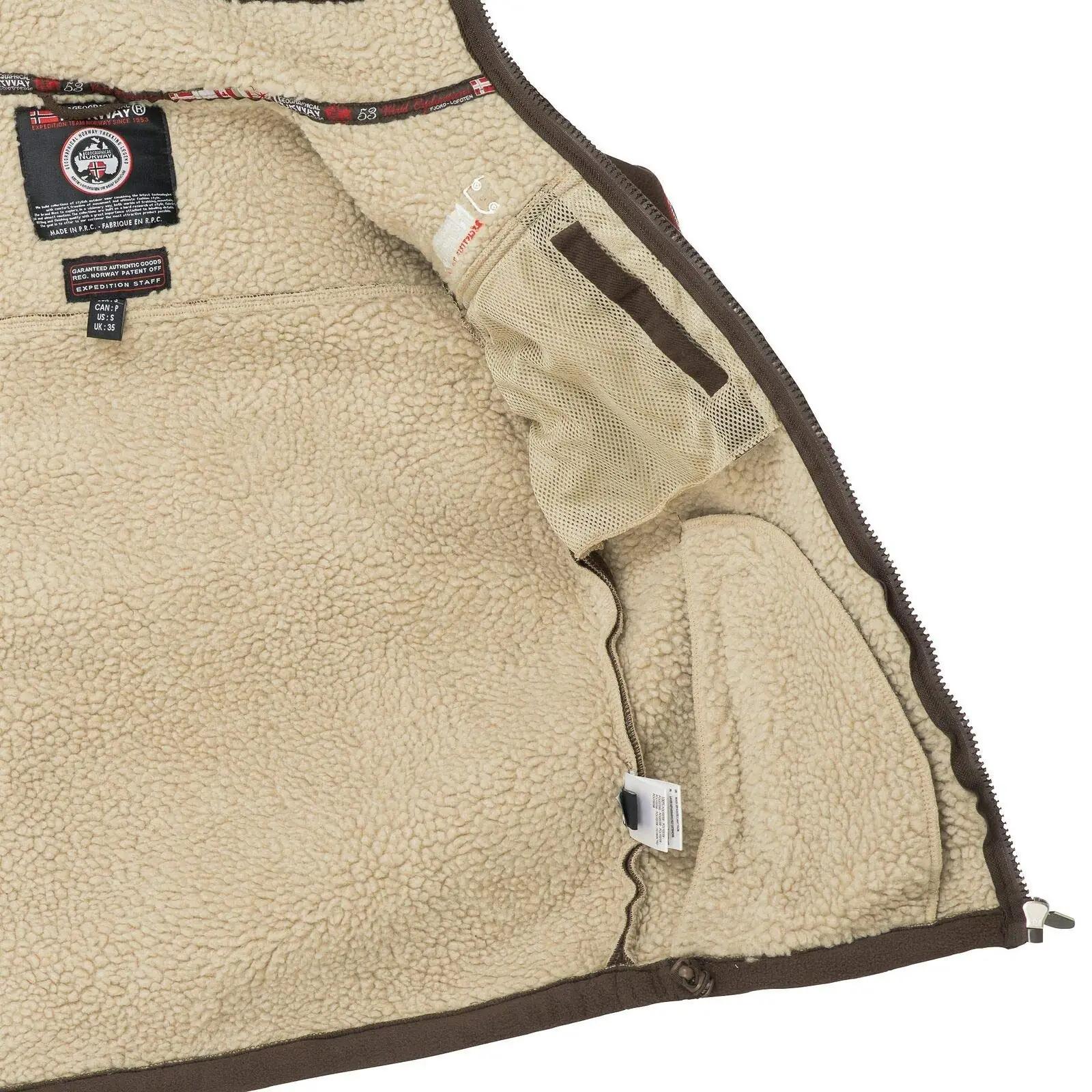 Geographical Norway soe fleece-jope meestele – Teddyvooder – pakend ja tarvikud