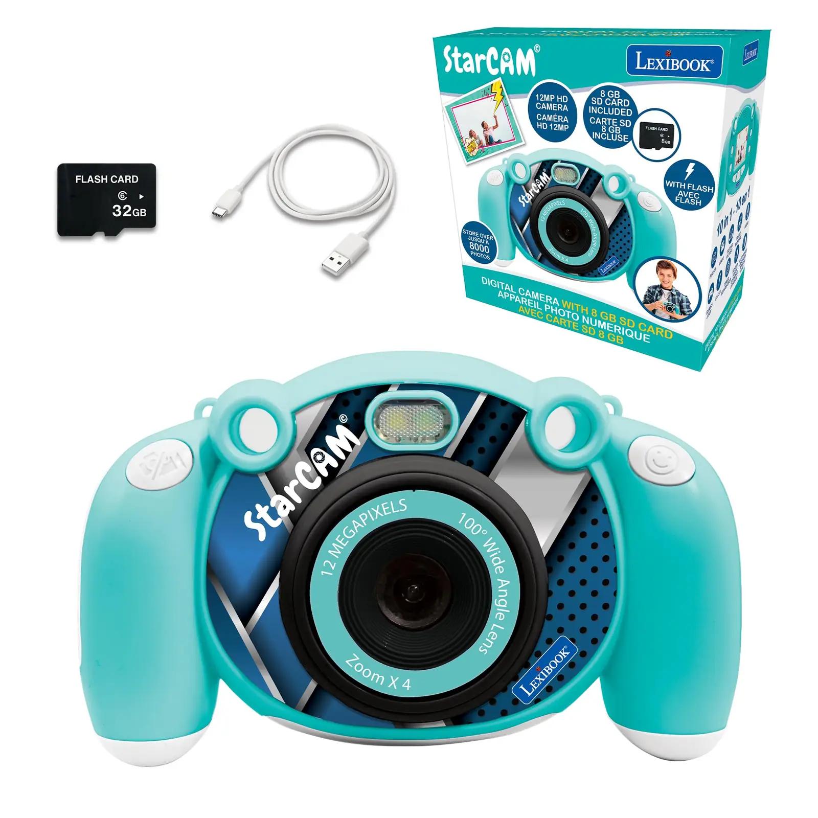 Lexibook lastekaamera StarCAM — vastupidav foto- ja videokaamera
