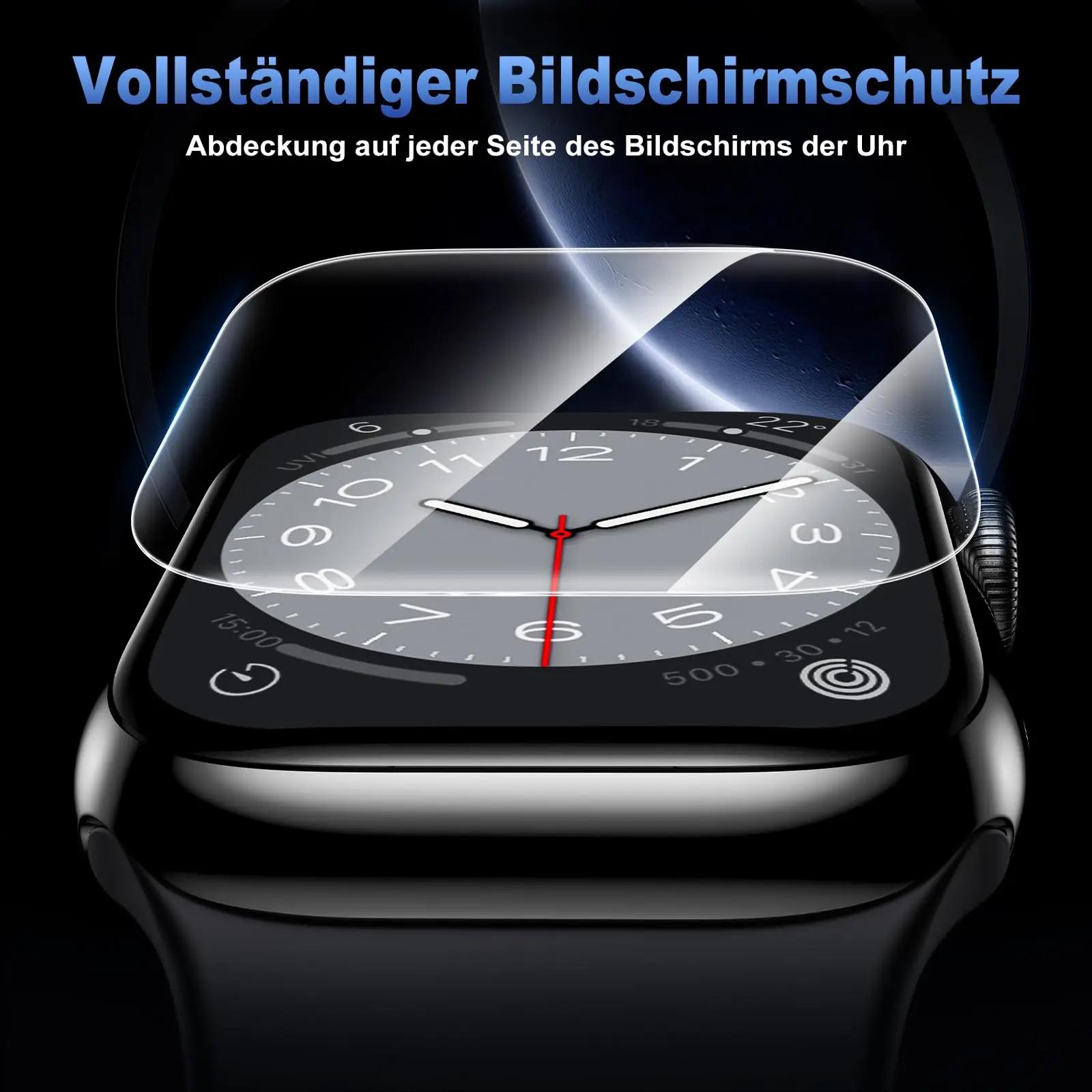 UM UNIQUEME kaitsekile Apple Watch 46 mm – pehme TPU – pilt 6