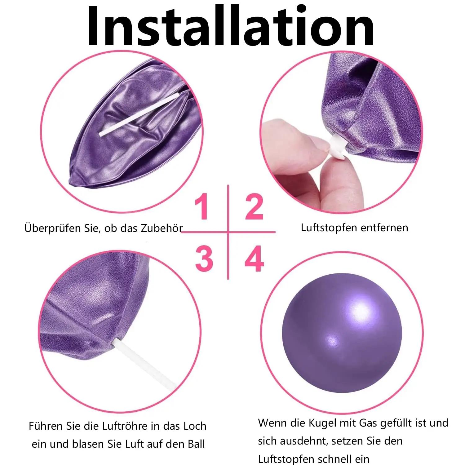TopBine vastupidav Pilates-pall kahe värviga — ideaalne – lisavaade