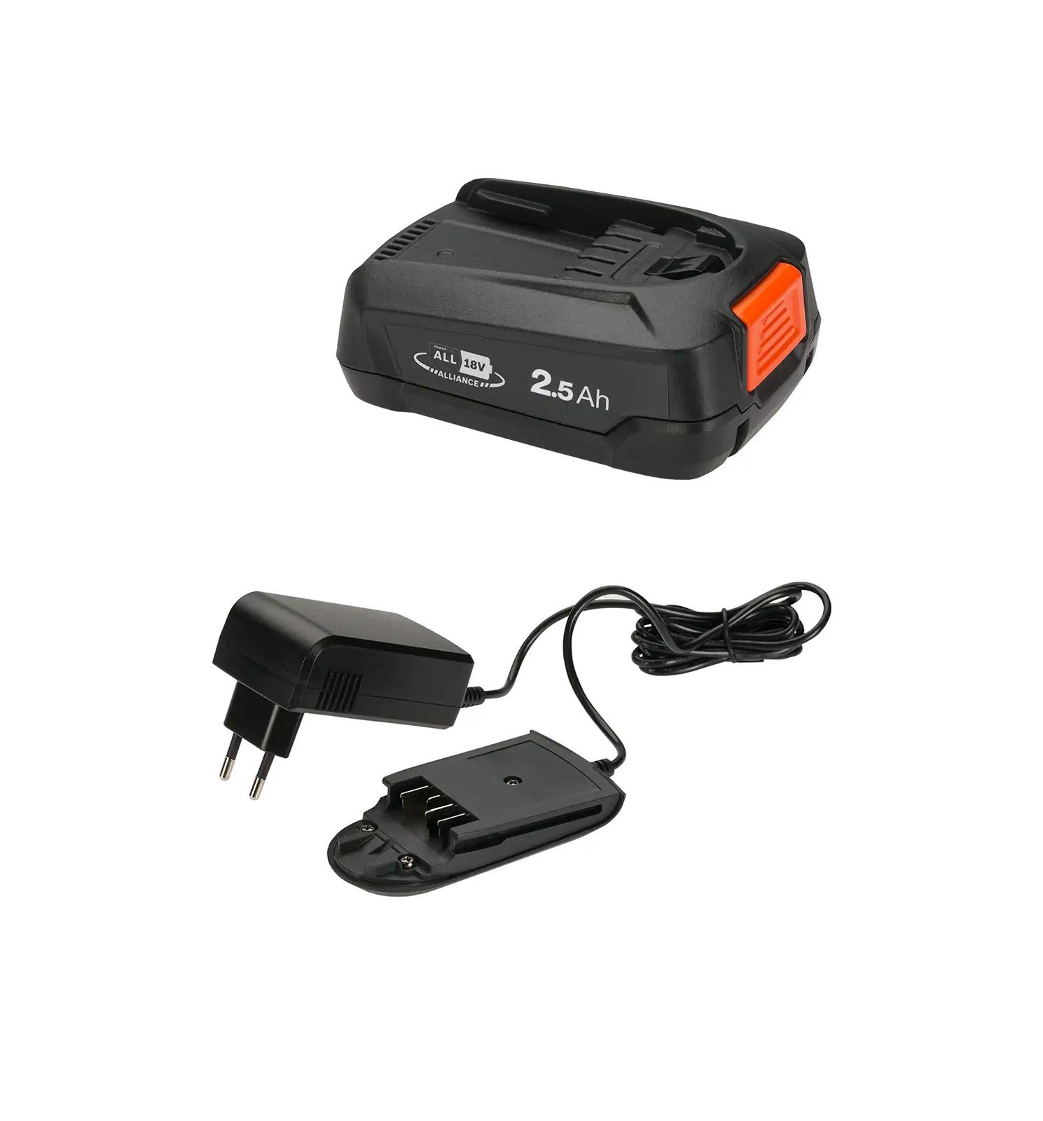 Gardena vastupidav akukomplekt aiatöödeks – 18V 2,5Ah