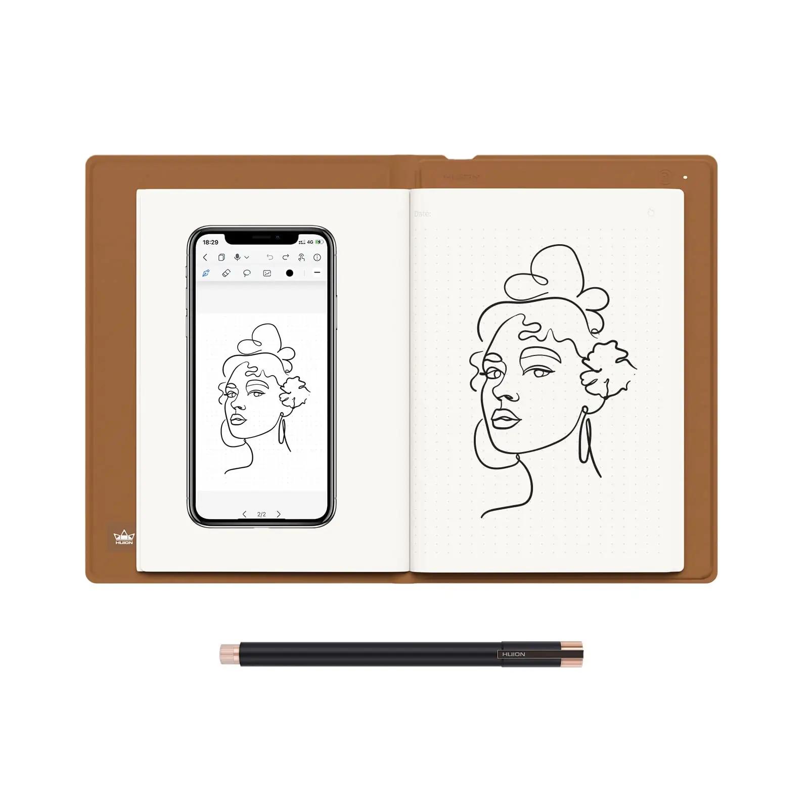 HUION HUION Note X10 märkmikud – toote esivaade